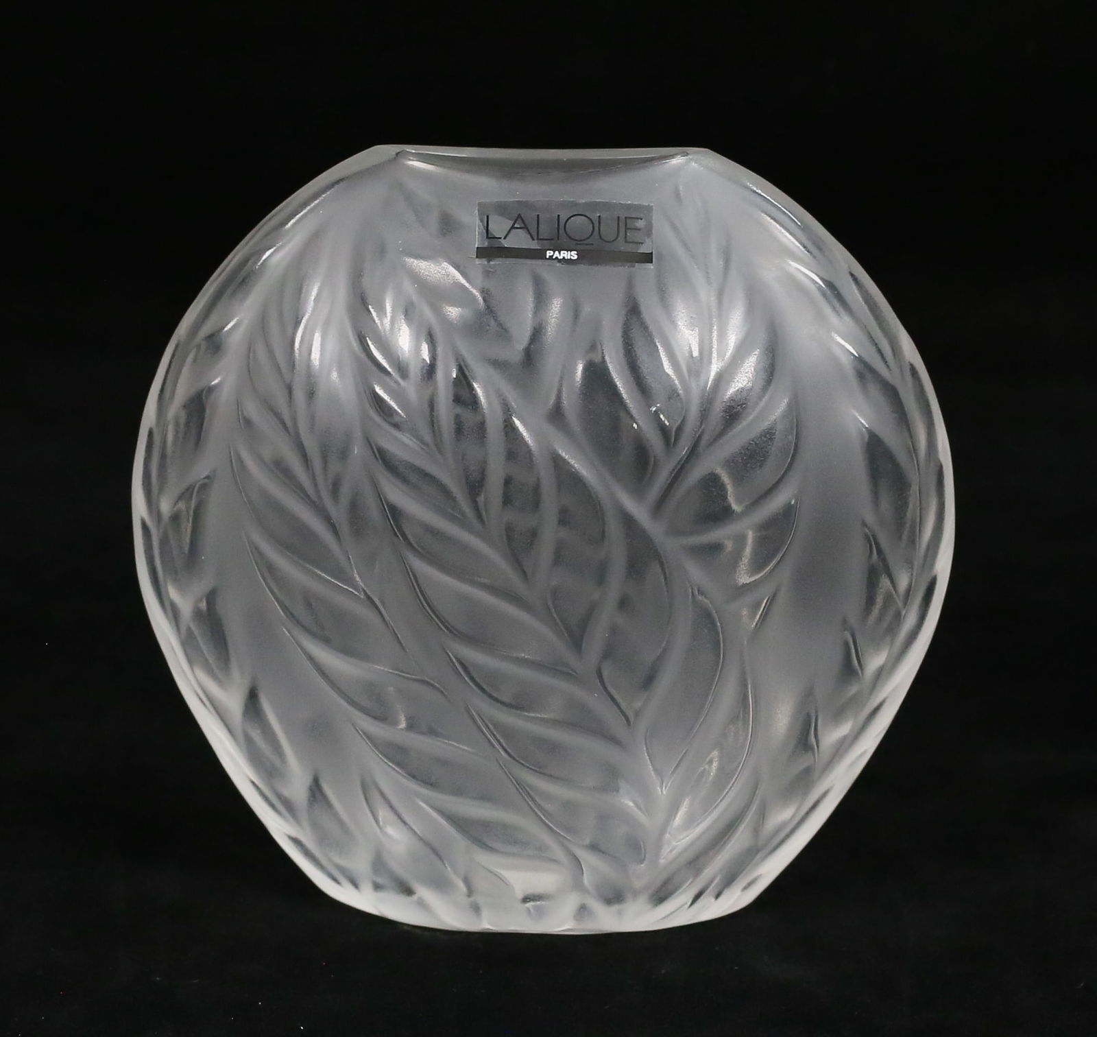 Lalique Filicaria Crystal Vase (1 of 8)