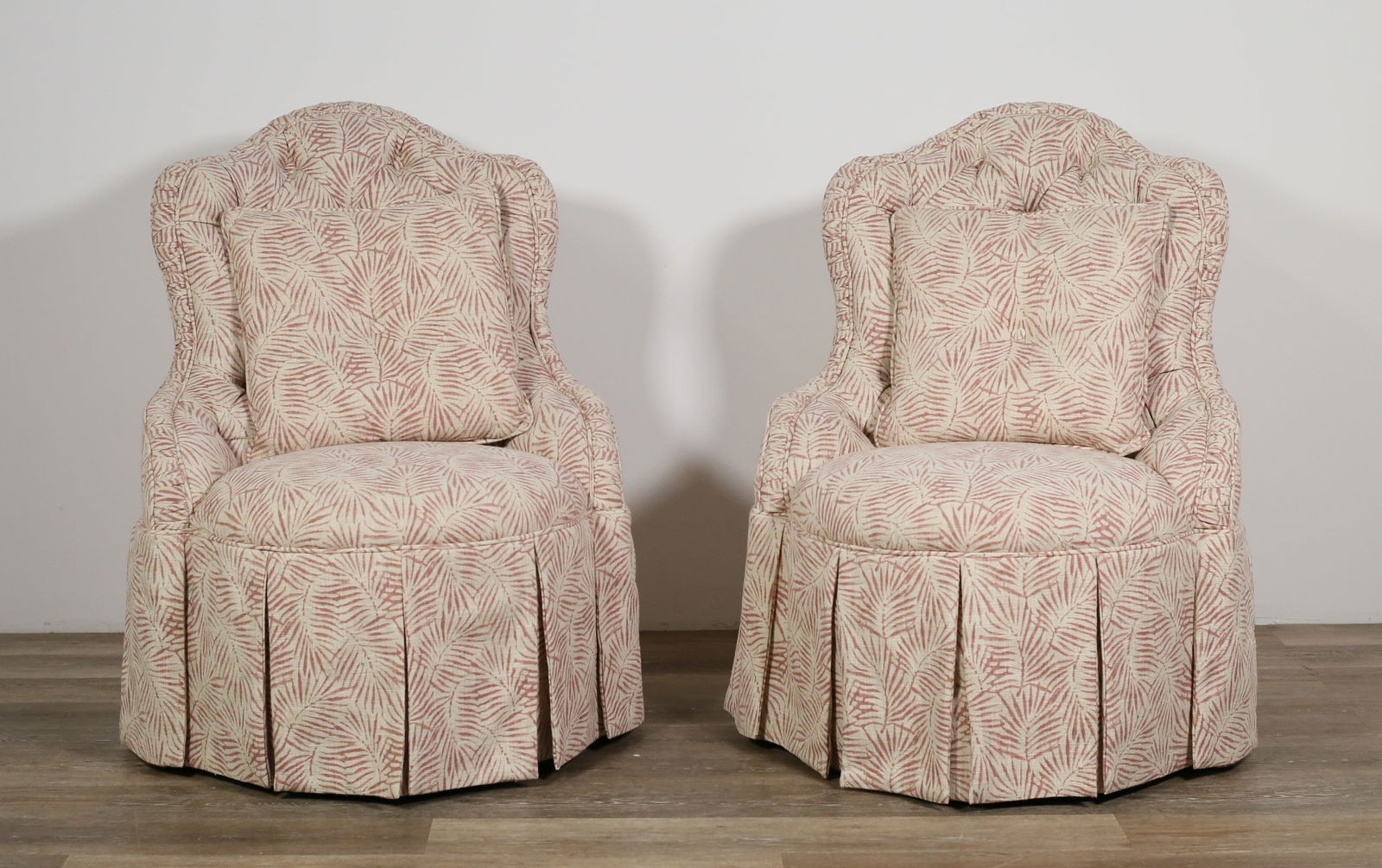 Pair of Hollywood Regency Style Lounge Chairs (1 of 13)
