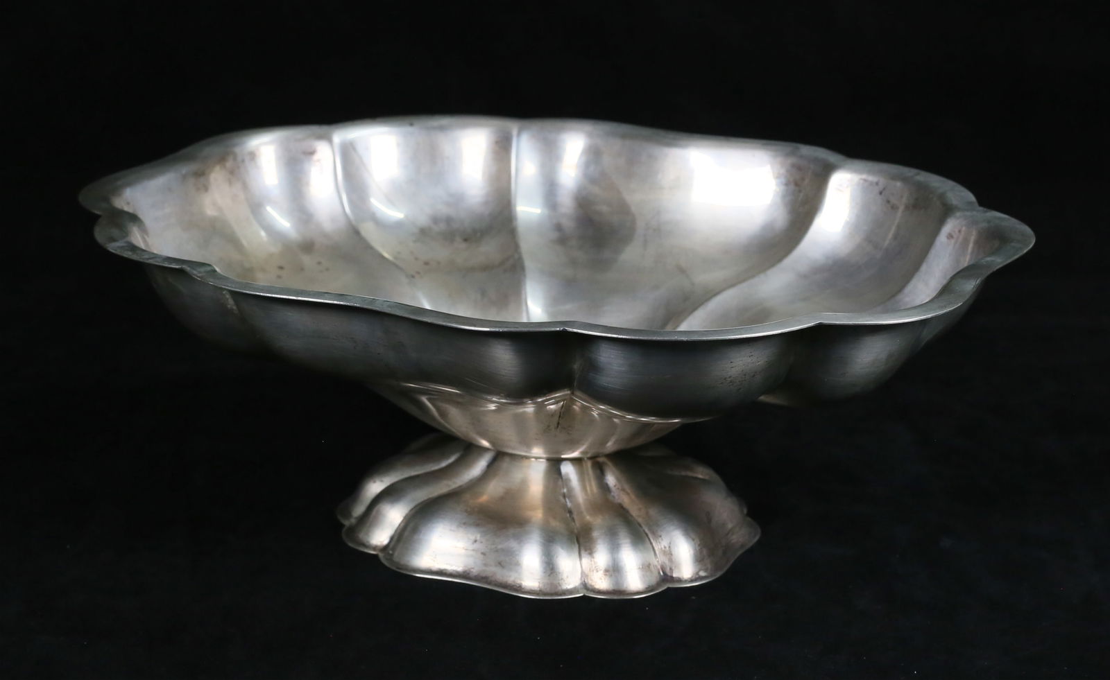 Mueck-Cary Sterling Pedestal Bowl