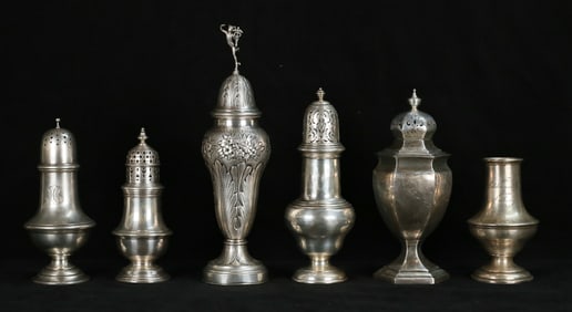 6 Sterling Muffineers