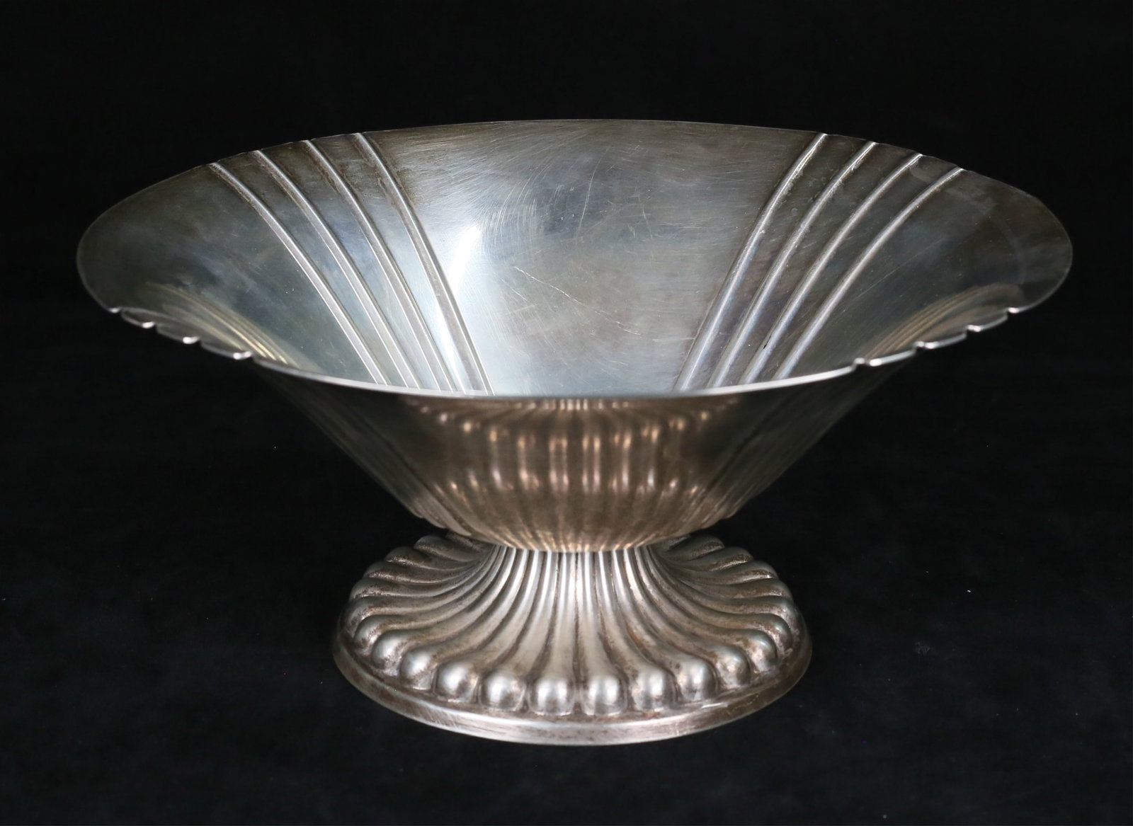 Reed & Barton Sterling Art Deco Pedestal Bowl (1 of 8)