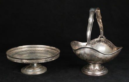 2 Sterling Serving Pieces Watson & AG