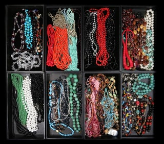 Lot of Vintage Beaded Necklaces