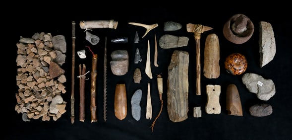 Lot of Pre-Columbian & Other Artifacts