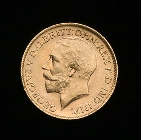 Gold Sovereign Coin 1912 King George