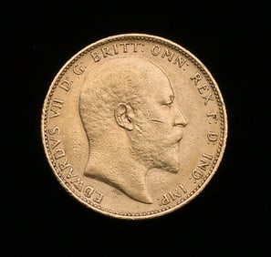 Gold Sovereign Coin 1902 King George
