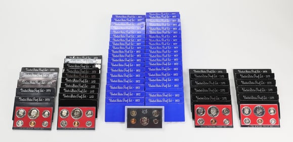 68 United States Mint Proof Sets