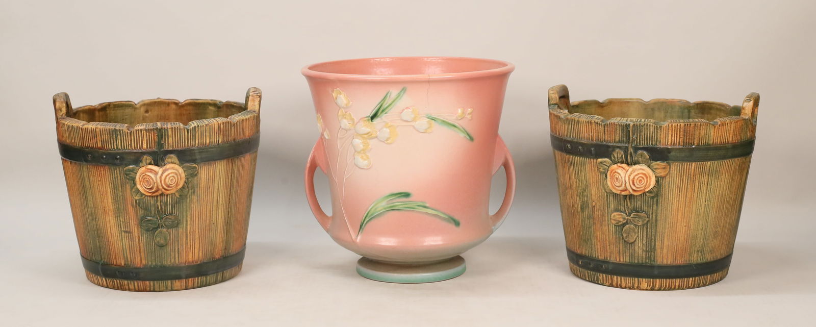 3 Pottery Jardinieres Roseville & Weller (1 of 20)