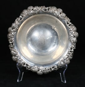 Tiffany & Co. Makers Sterling Clover Bowl