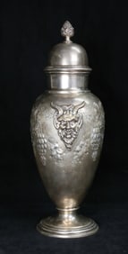 Barbour Sterling Bacchus Cocktail Shaker