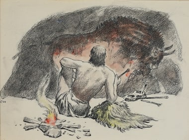 Charles Hargens Illustration Nerve of Some Animals