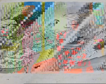 Barbara Shermund Pictorial Review Sallies Cartoon