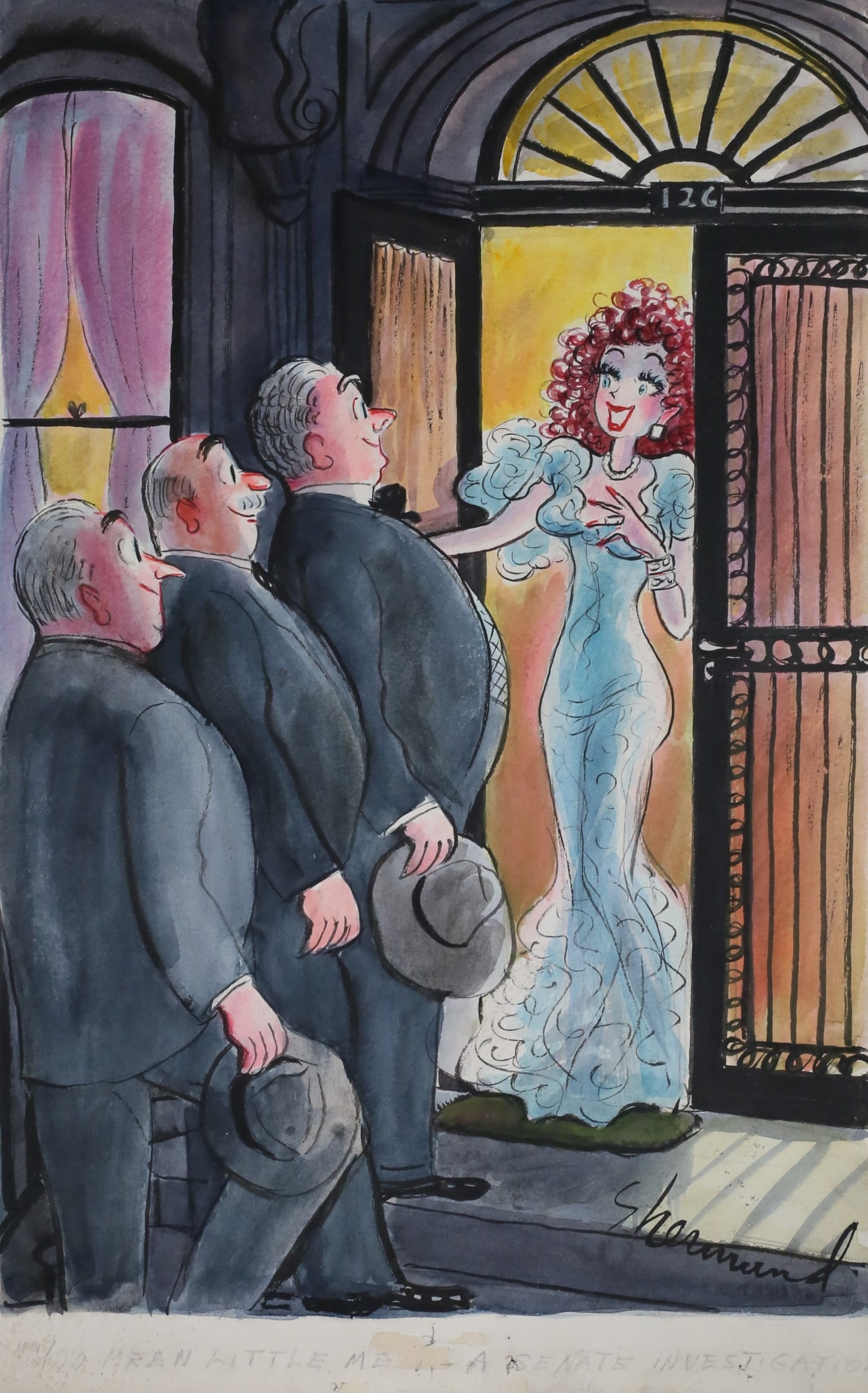 Barbara Shermund Esquire Cartoon (1 of 10)