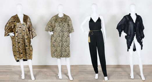 Jalm and Co Custom Pant Suit and Jacket and Shawls