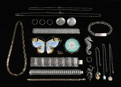 Lot of Sterling Jewelry