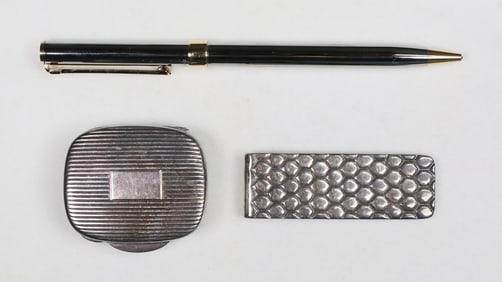 Tiffany & Co. Accessories Pen, Money Clip, Box