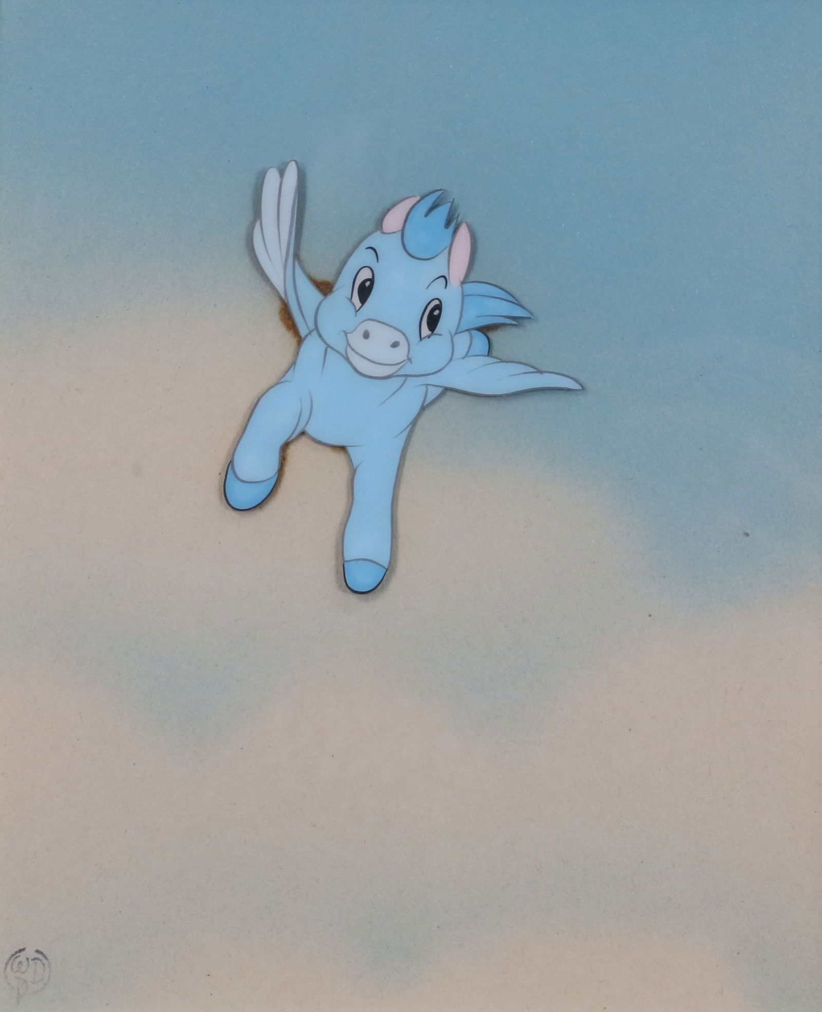 Disney Baby Pegasus Fantasia Animation Cel