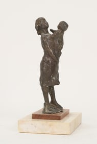 Bruno Lucchesi Bronze Mother & Child