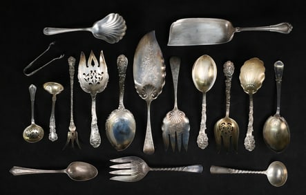 17 Gorham Sterling Serving Pieces