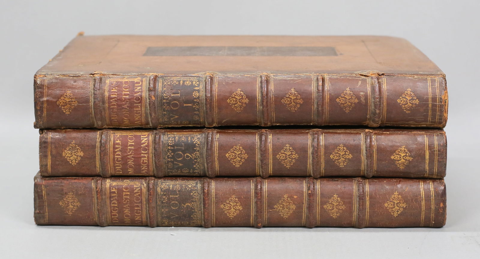 William Dugdale Monasticon Anglicanum 3 Vols. (1 of 20)