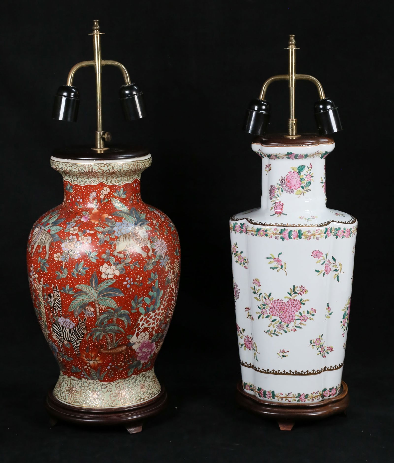 2 Chinese Porcelain Lamps (1 of 20)