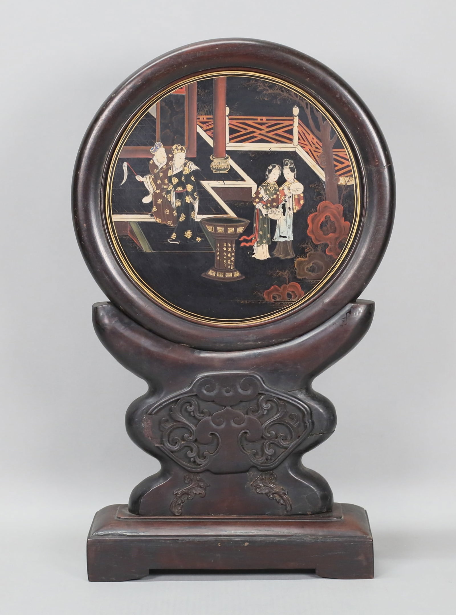 Chinese Hand Painted Table Screen (1 of 20)