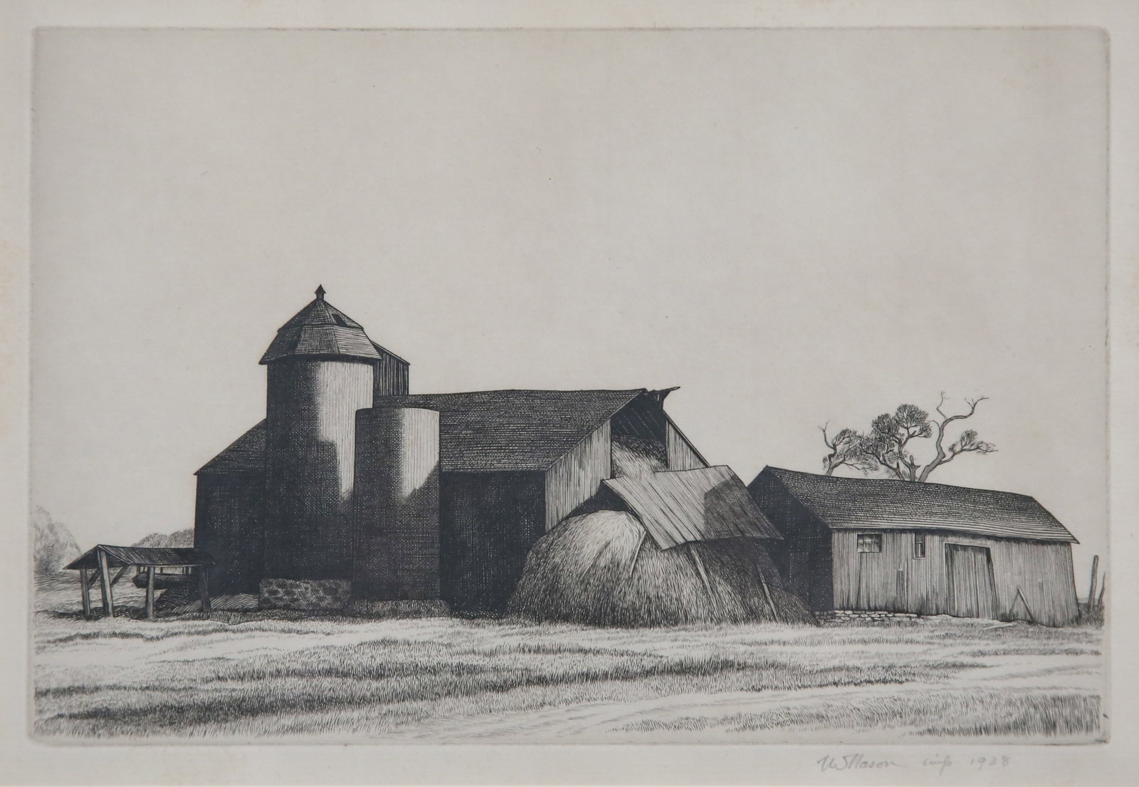 Thomas Nason Engraving Hebron Barns (1 of 7)