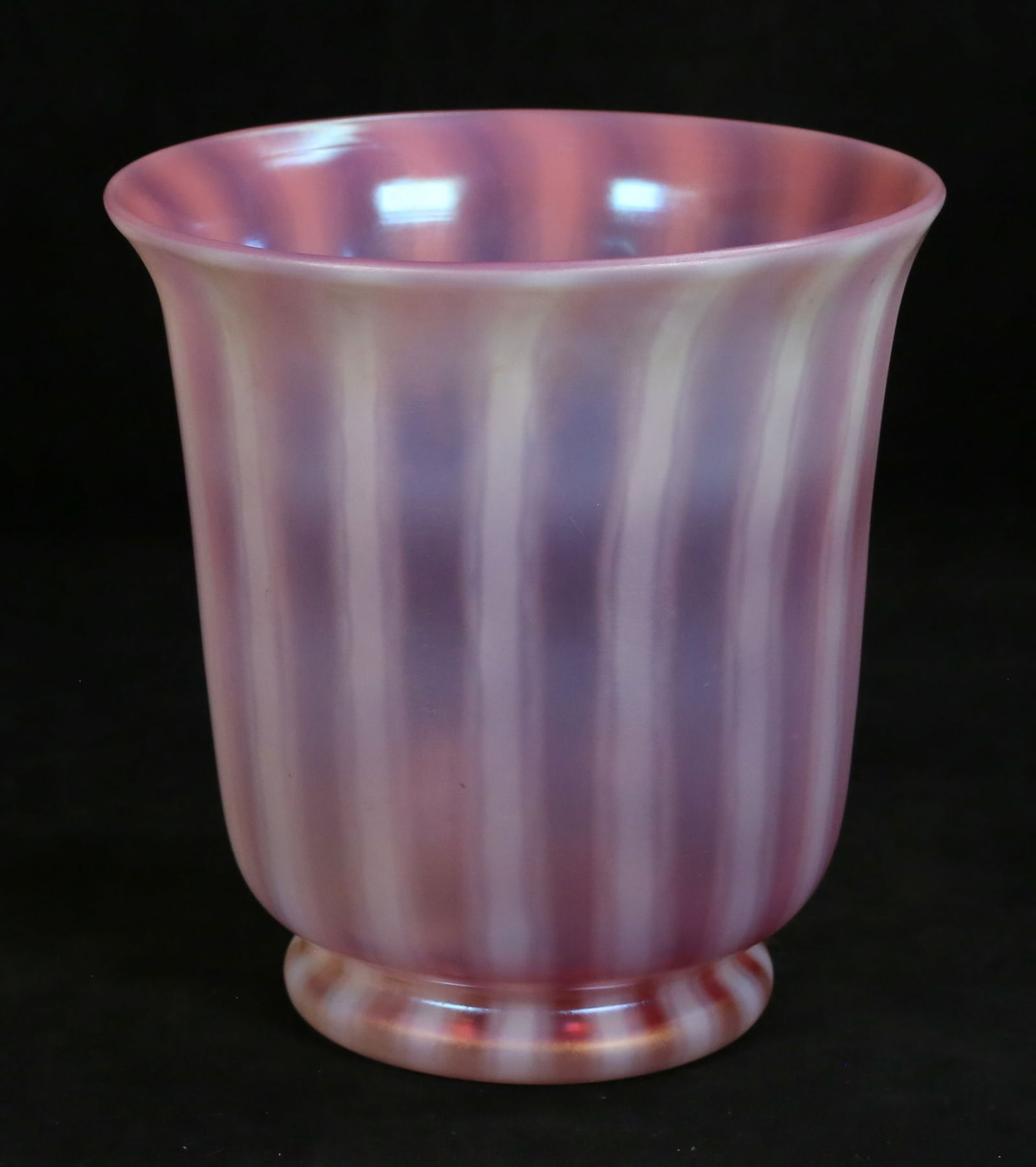 Steuben Oriental Poppy Art Glass Vase (1 of 6)
