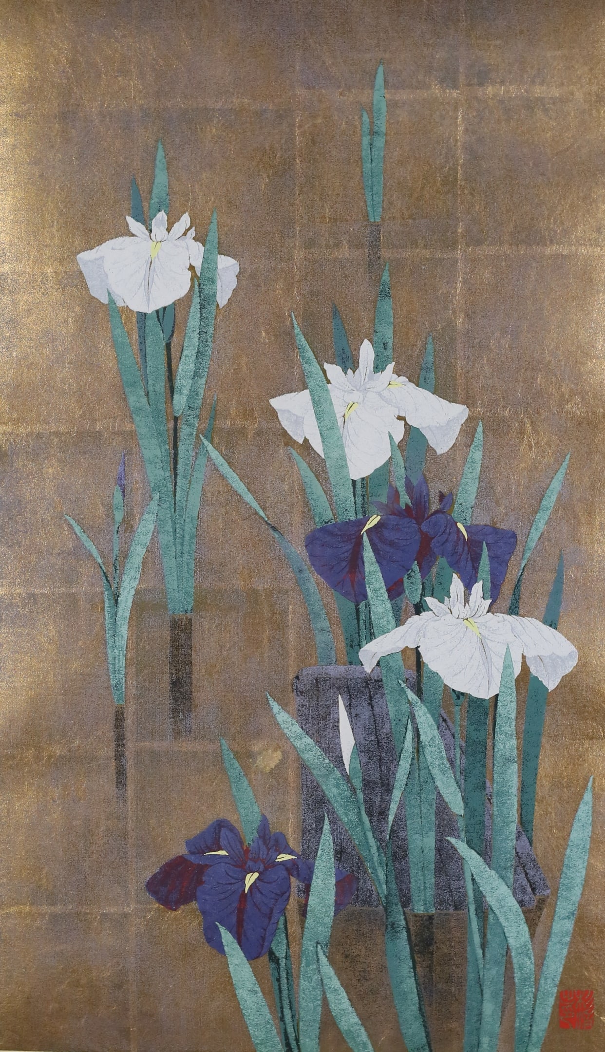 Kazutoshi Sugiura Silkscreen Iris No. 67 (1 of 7)