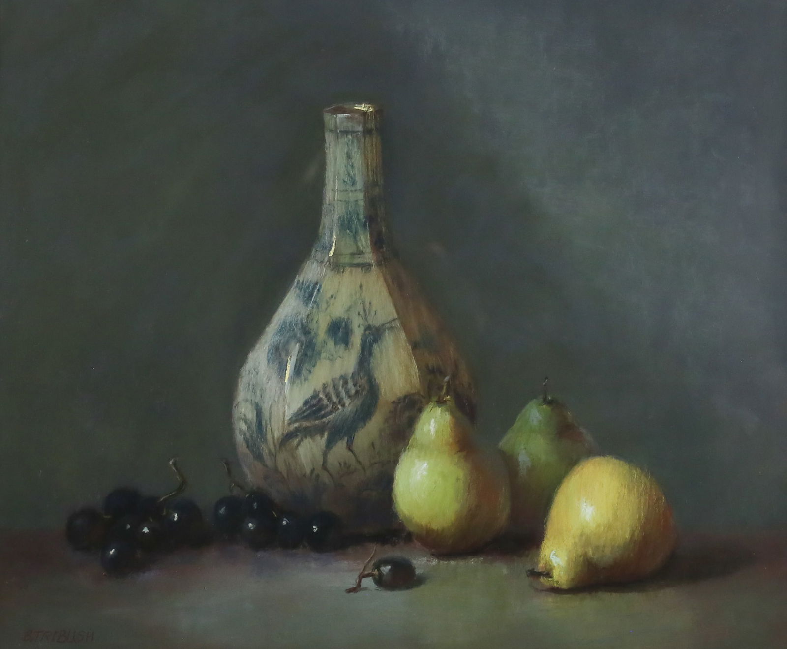 Brenda Tribush Pastel Still Life With Pears (1 of 6)