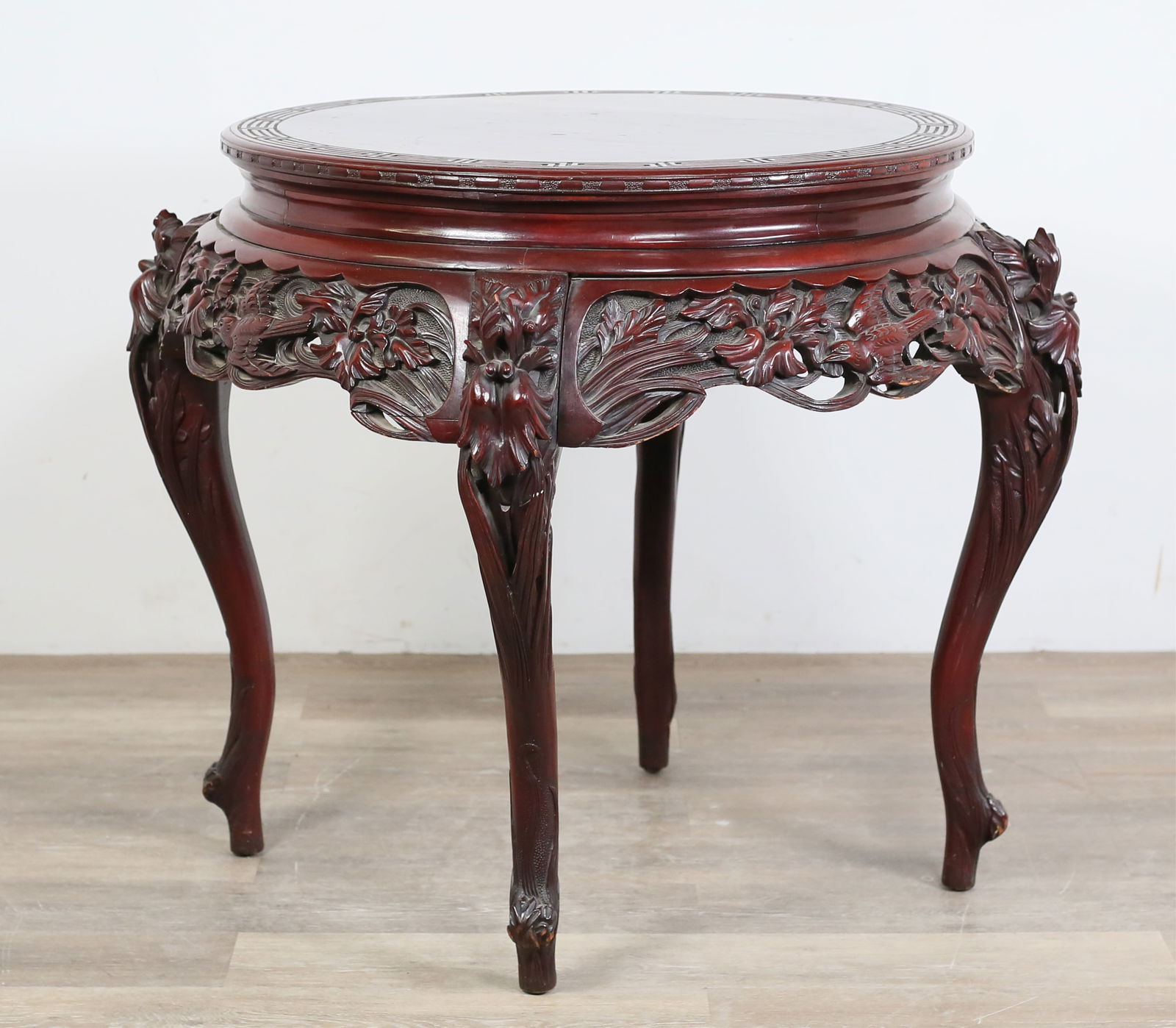 Chinese Carved Hardwood Center Table (1 of 19)
