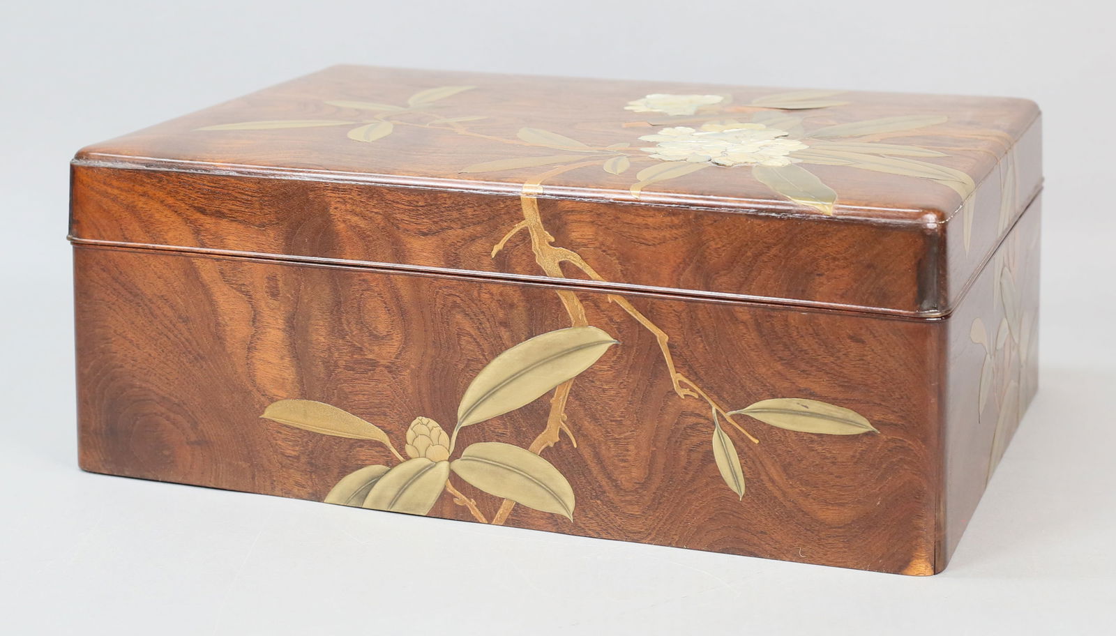 Mother-of-Pearl & Lacquer Inlaid Box (1 of 18)