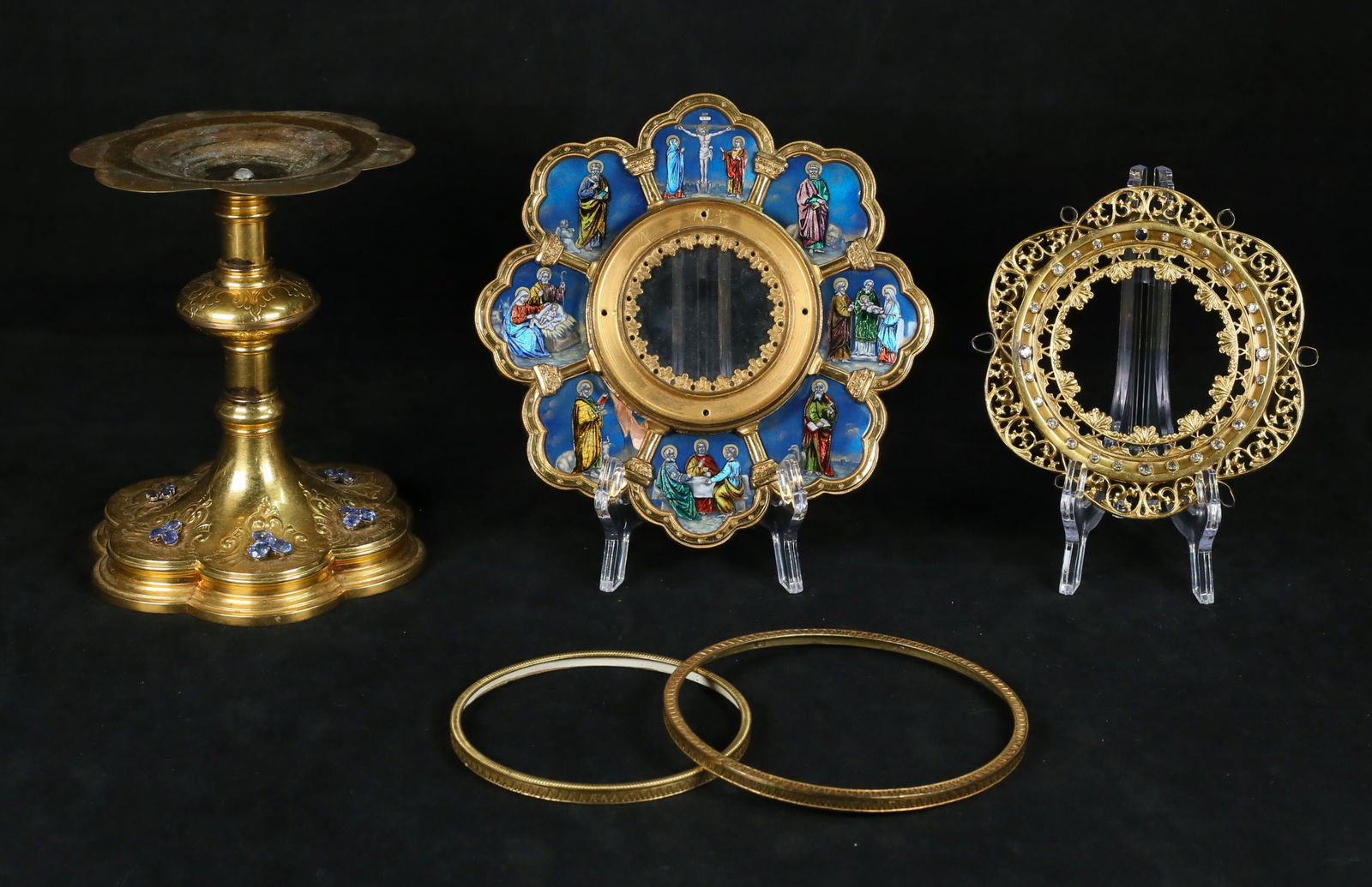 Brass & Enamel Monstrance (1 of 16)