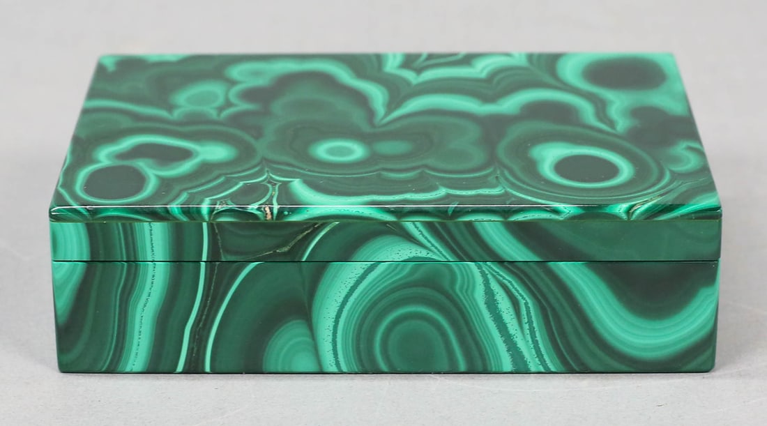 Malachite & 800 Silver Box (1 of 12)