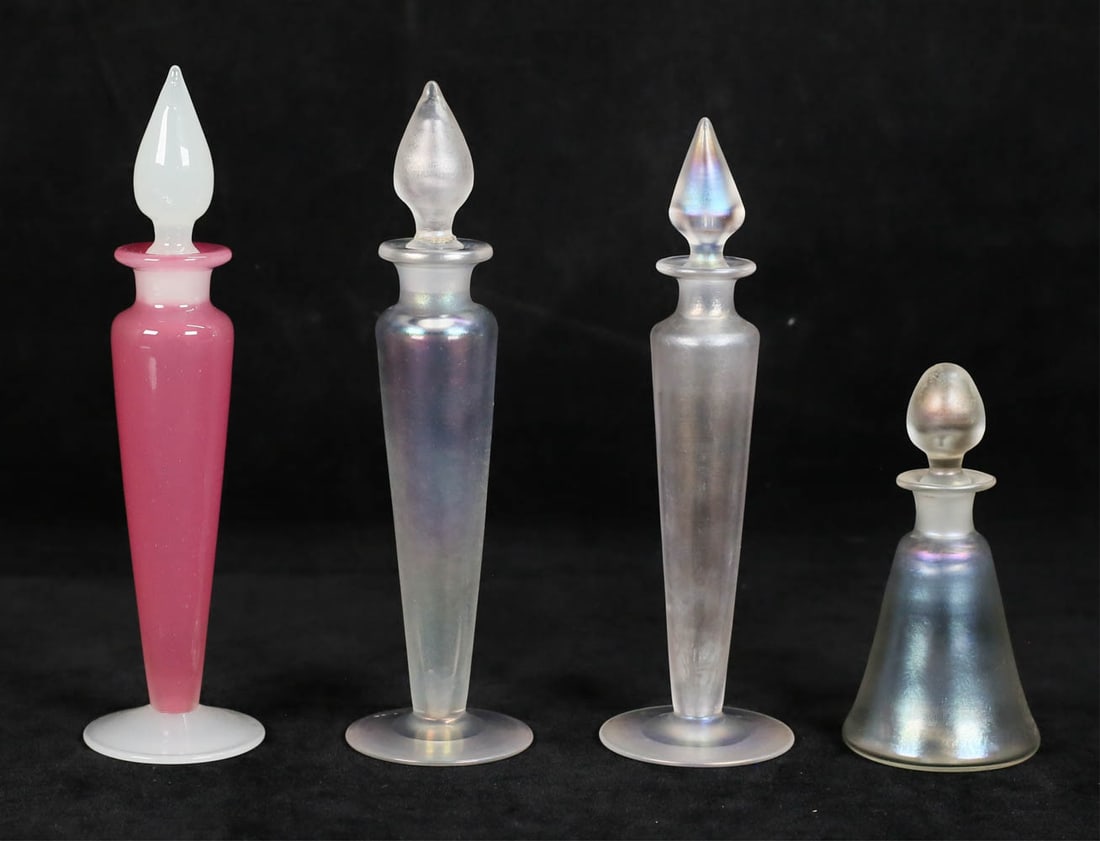 4 Steuben Colognes Verre de Soie & Rosaline Jade (1 of 20)