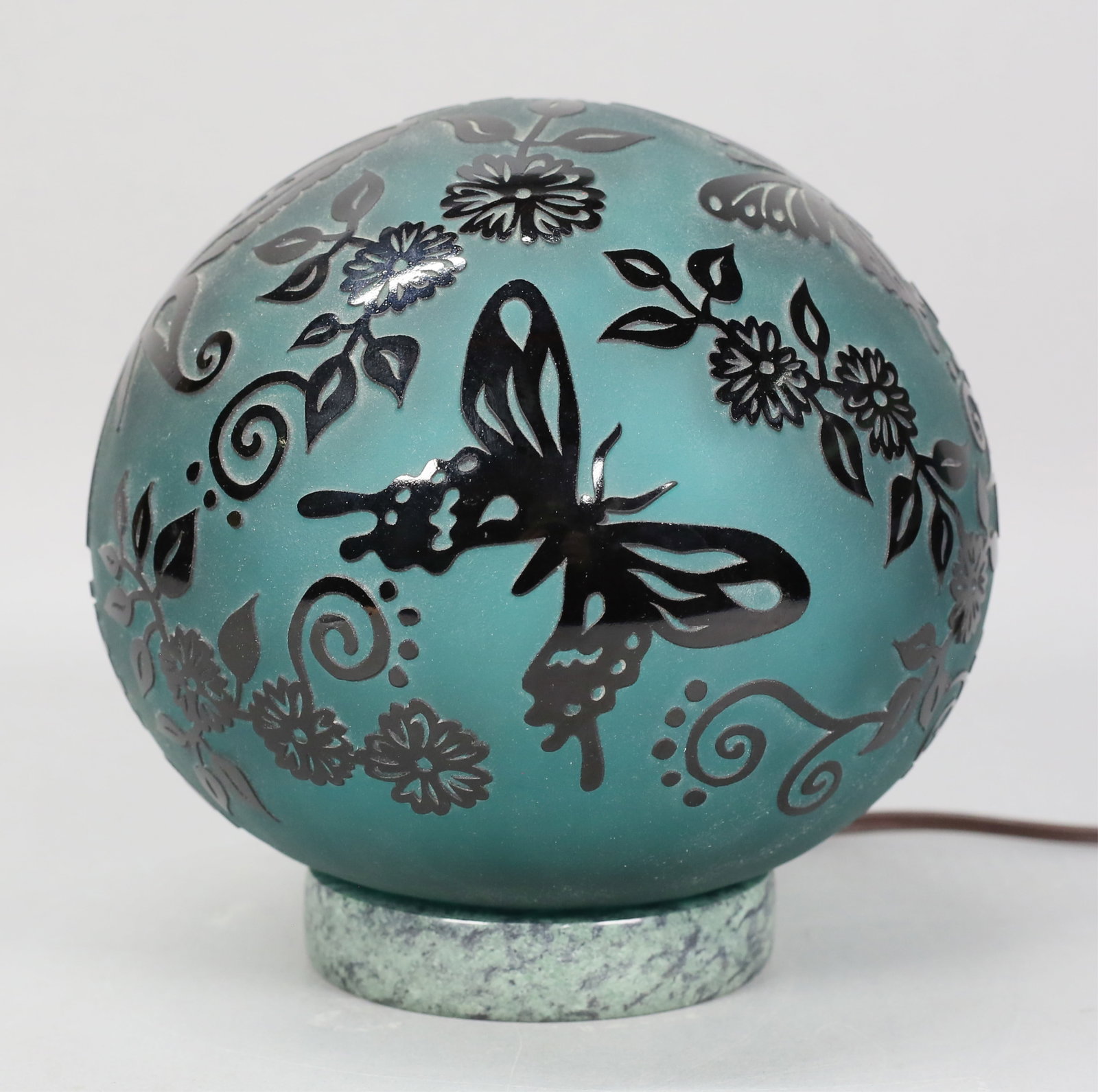 Fellerman & Raabe Art Glass Table Lamp (1 of 15)