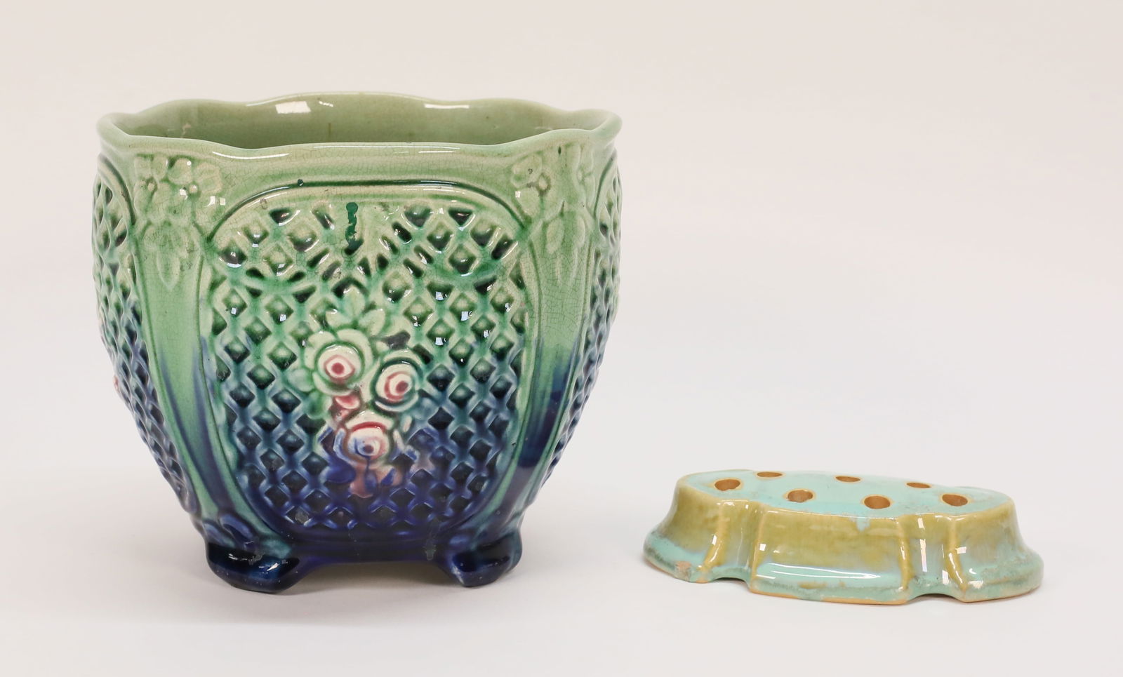 2 Pieces Pottery Fulper & Weller (1 of 16)