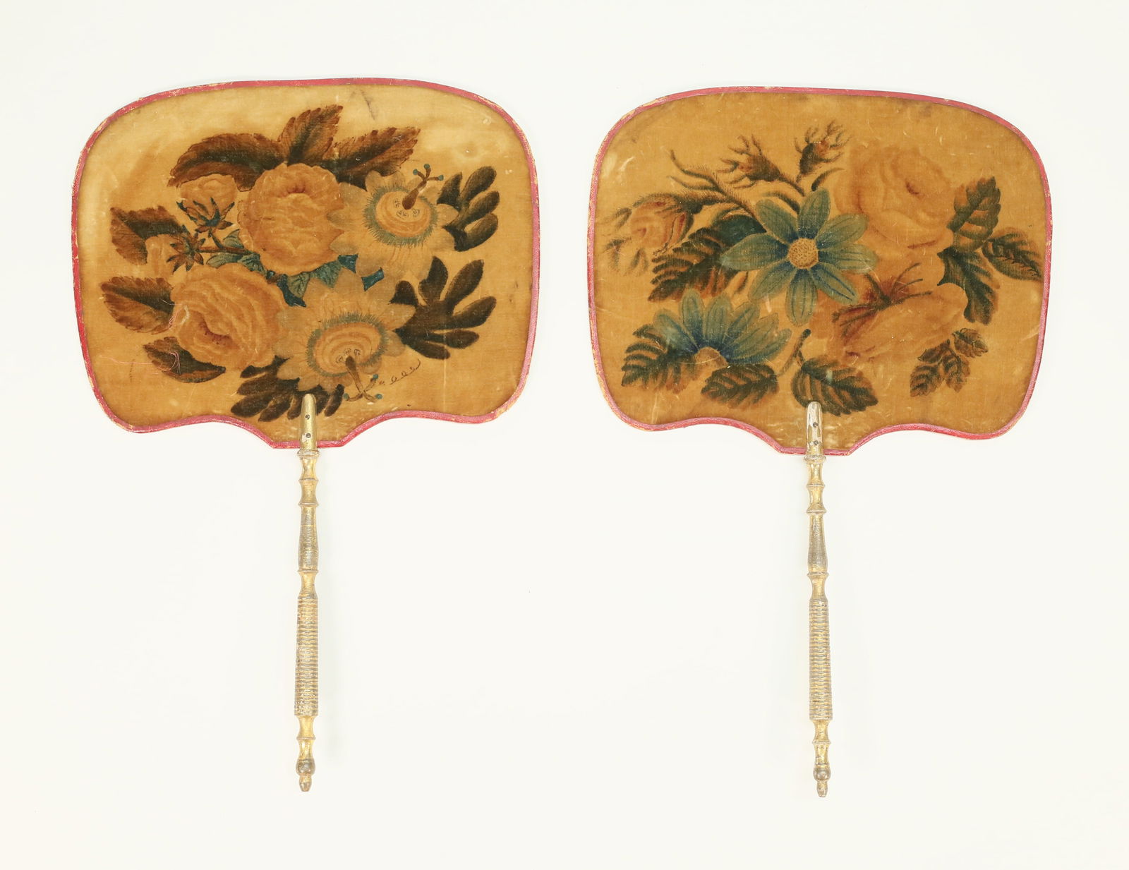 Pair of Painted Theorem Fans (1 of 10)