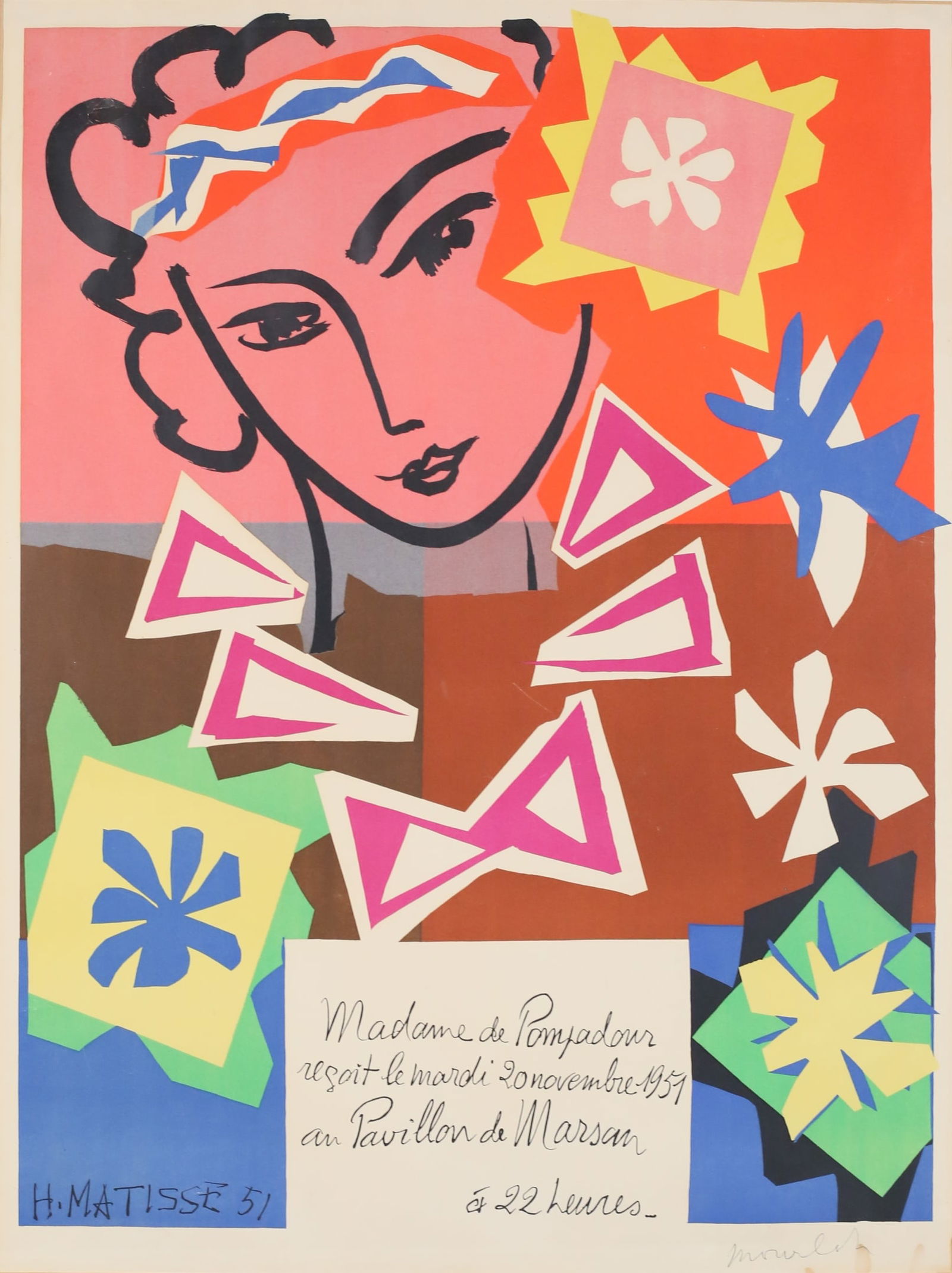 After Henri Matisse Exhibition Poster 1951 (1 of 7)