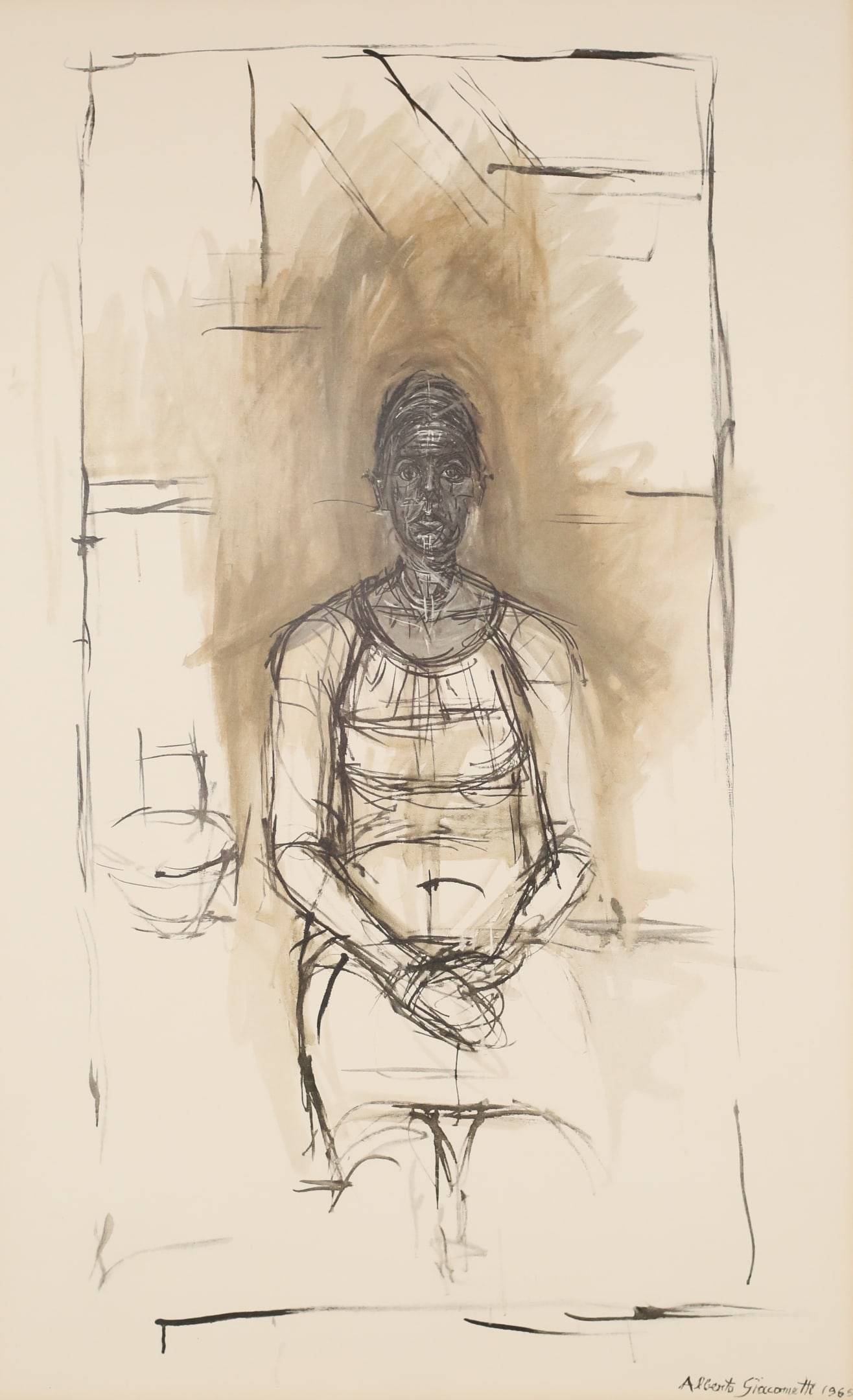 After Alberto Giacometti Print Caroline (1 of 5)