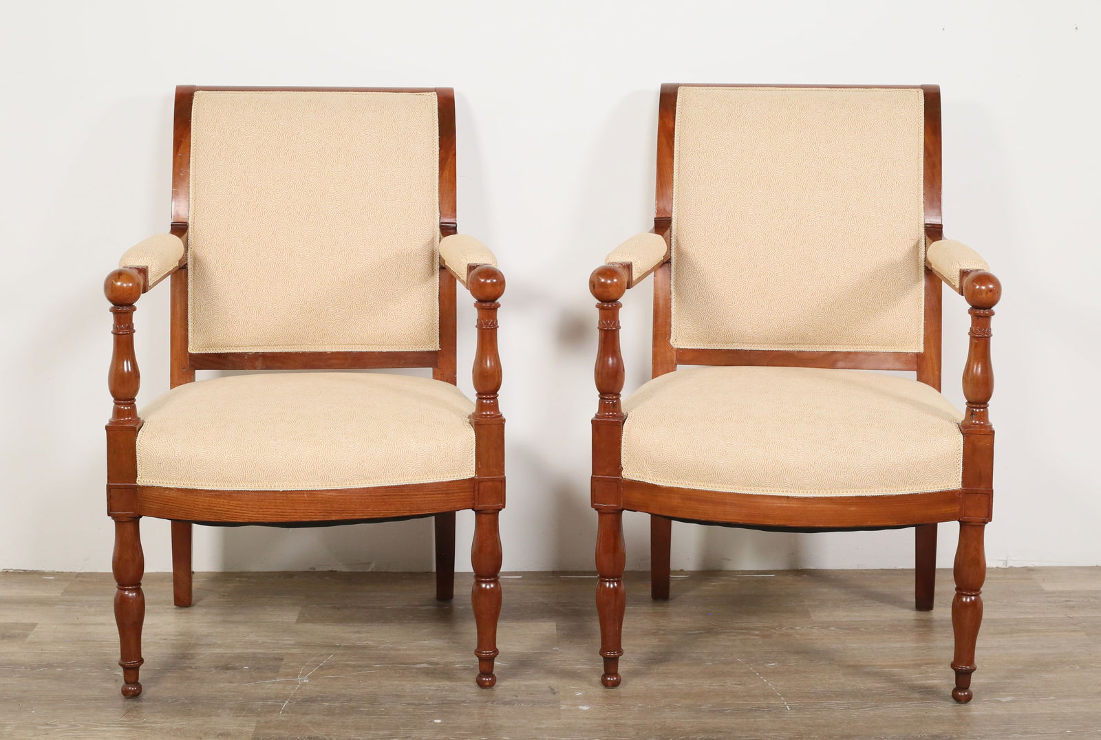 Attributed Jacob Freres Pair of French Armchairs (1 of 20)
