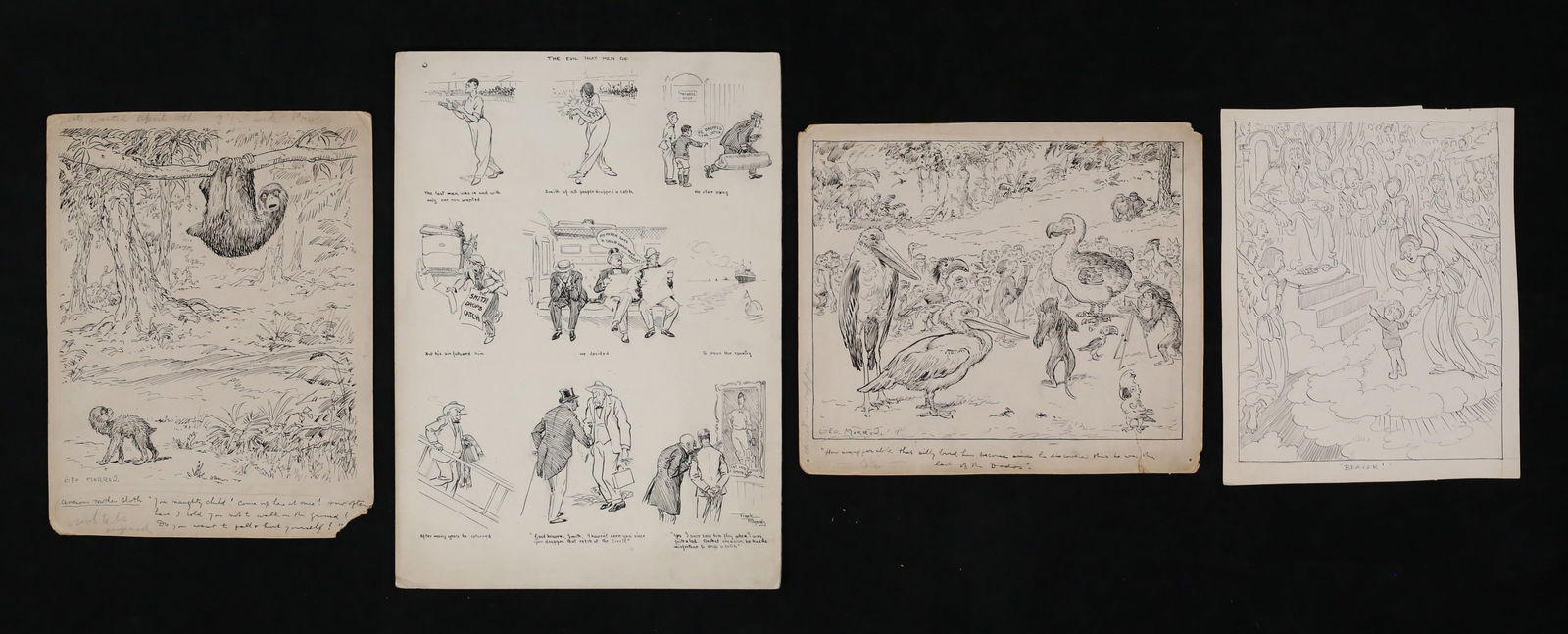 4 Illustrations George Morrow, Frank Reynolds (1 of 20)