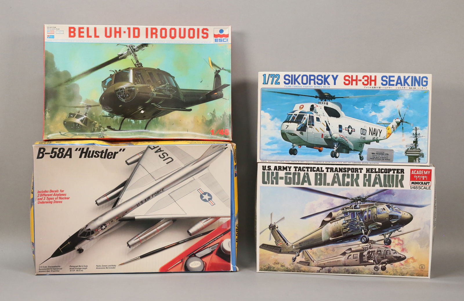 Lot of 4 Model Plane/Helicopter Kits (1 of 16)