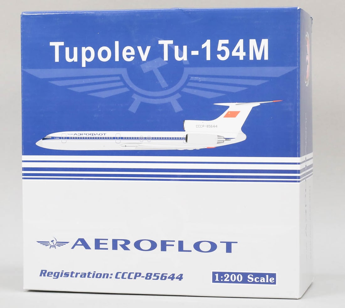 Tupolev TU-154M Aeroflot 1/200 Model Plane Limited (1 of 6)