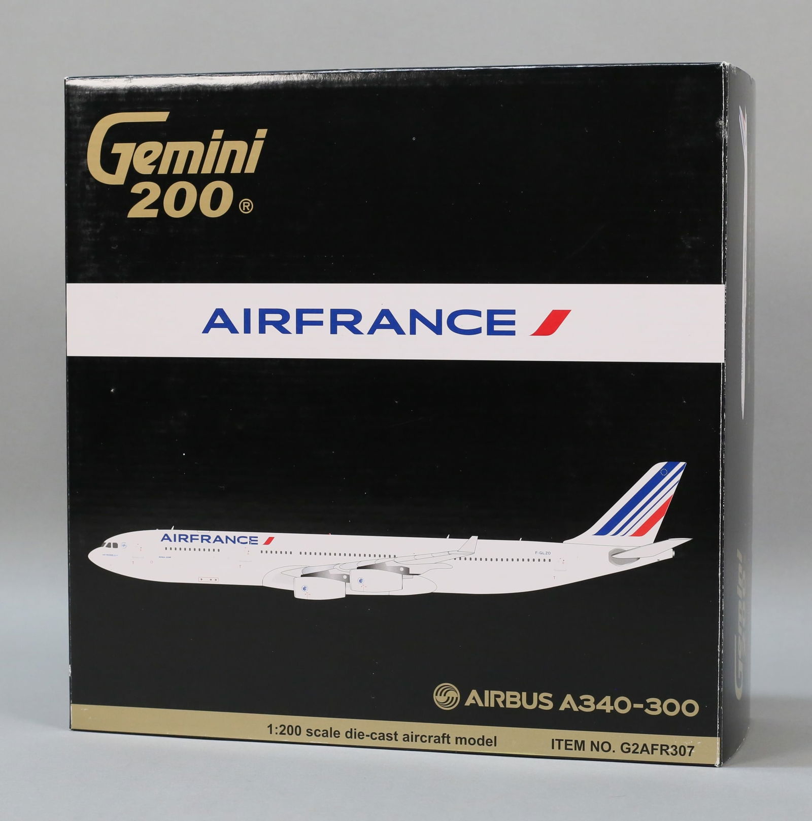 Gemini 200 AirFrance Airbus A340-300 1:200 Scale (1 of 7)