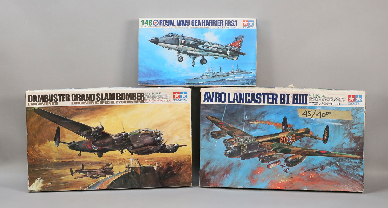 Lot of 3 Tamiya Model Plane Kits (1 of 15)