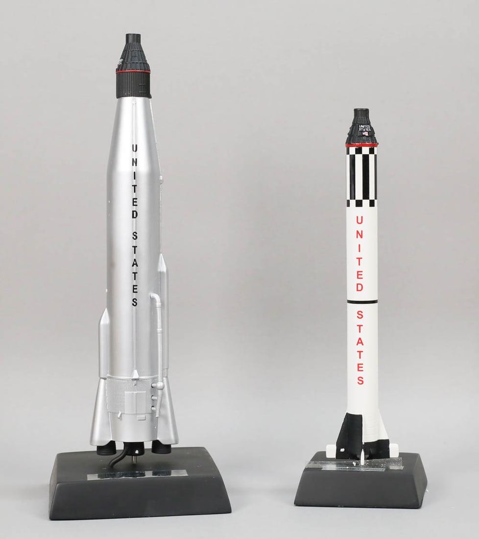 Lot of 2 Mercury Atlas Rockets - 1:72 Scale (1 of 14)