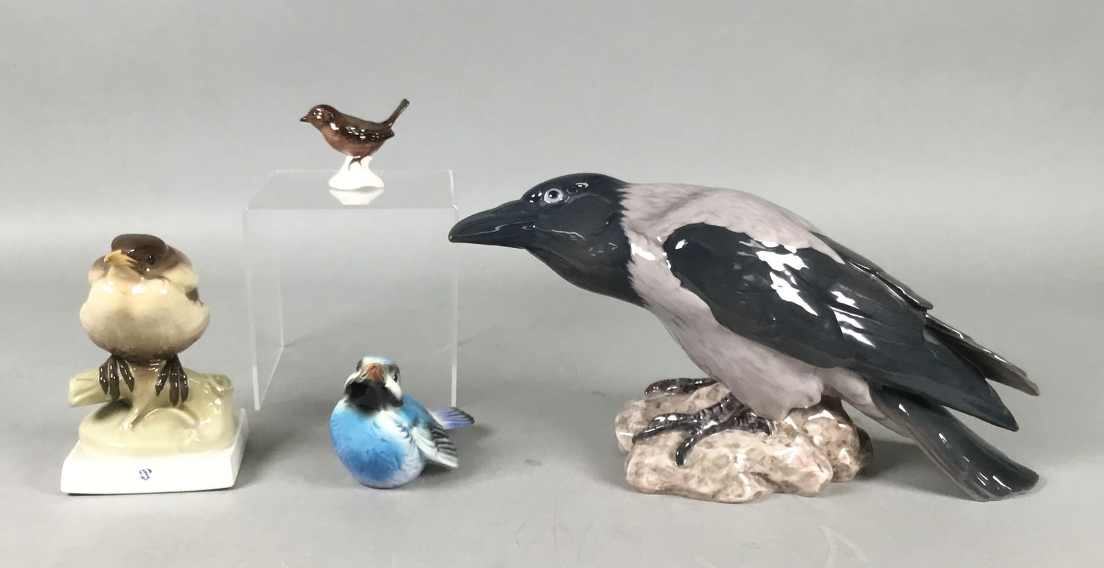 4 Porcelain Birds B&G, Goebel, Nymphenburg (1 of 16)