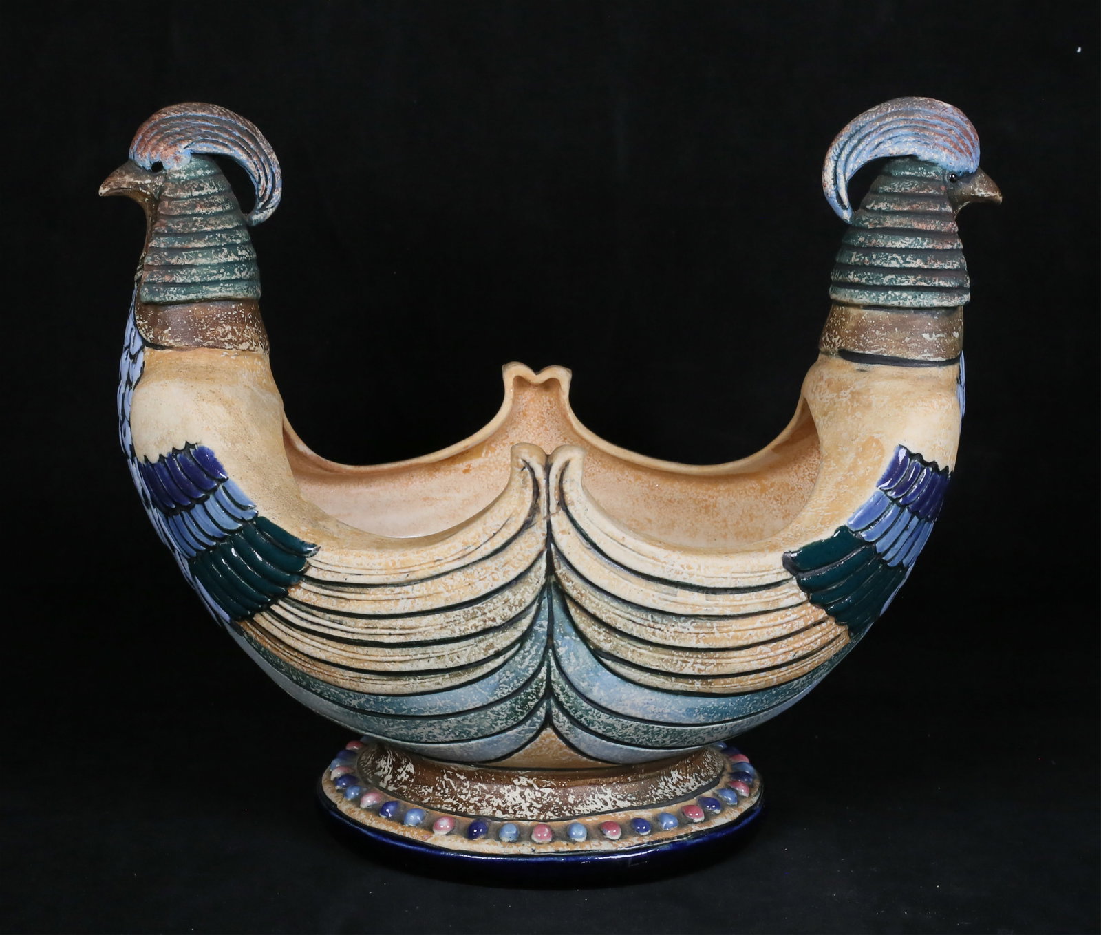 Amphora Czechoslovakia Pottery Center Bowl (1 of 13)