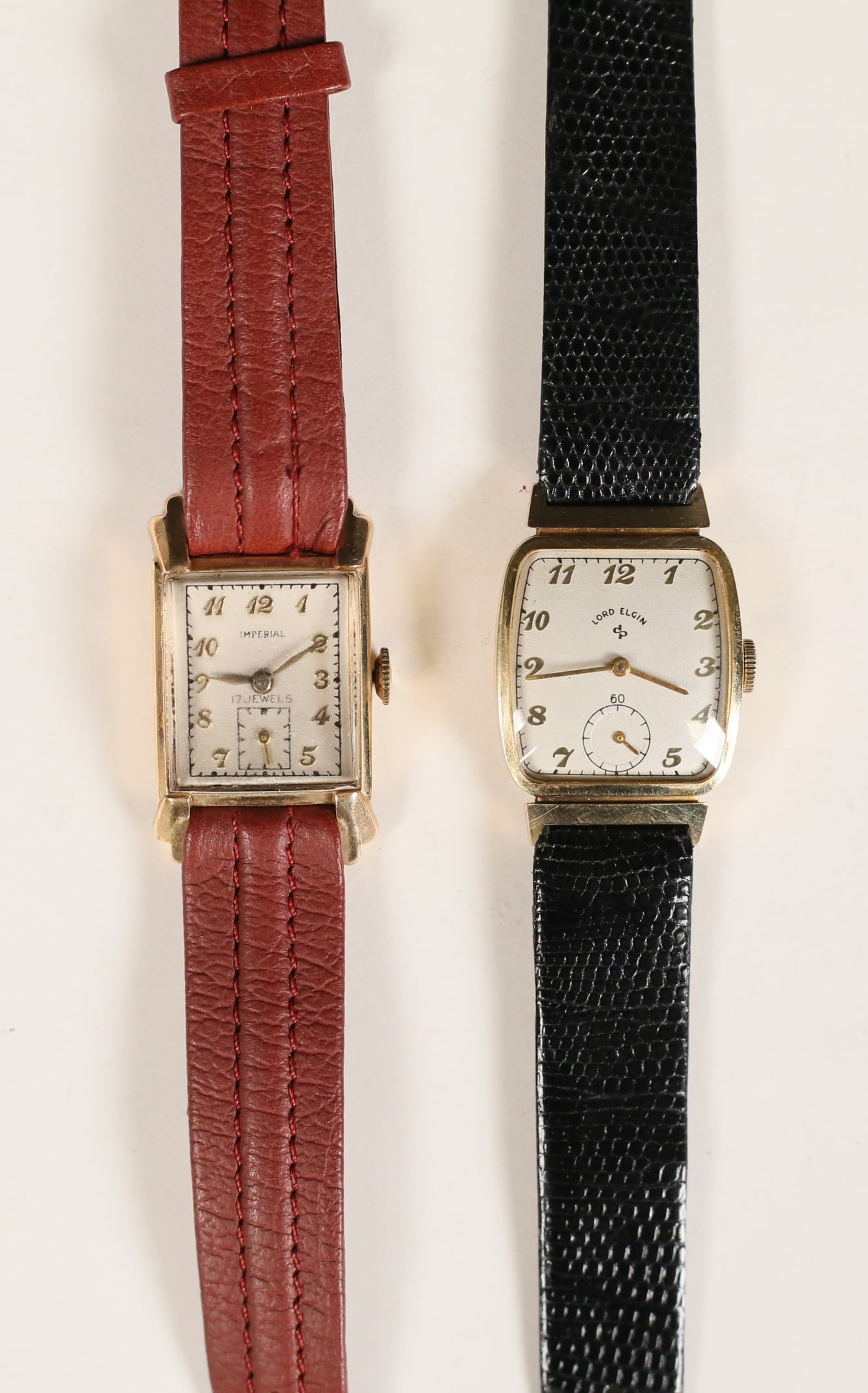 2 14k Gold Watches Imperial & Lord Elgin (1 of 9)